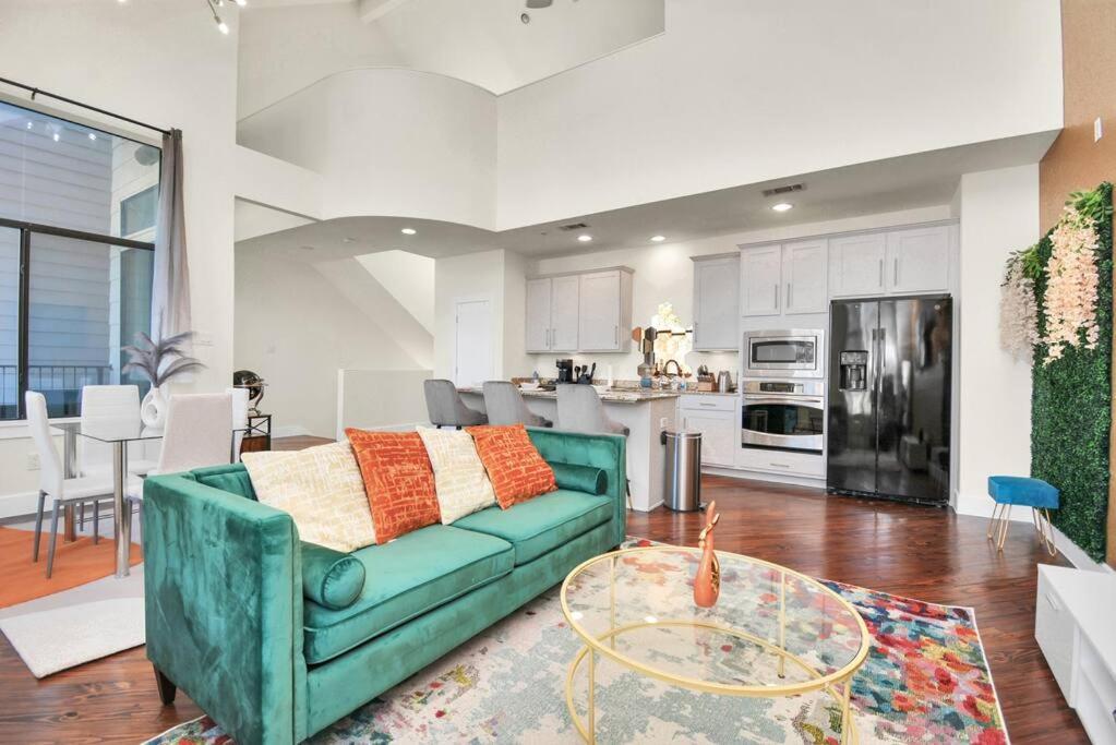 Villa 3Br/3.5Ba Three Story East Downtown Townhouse With View Houston Exterior foto
