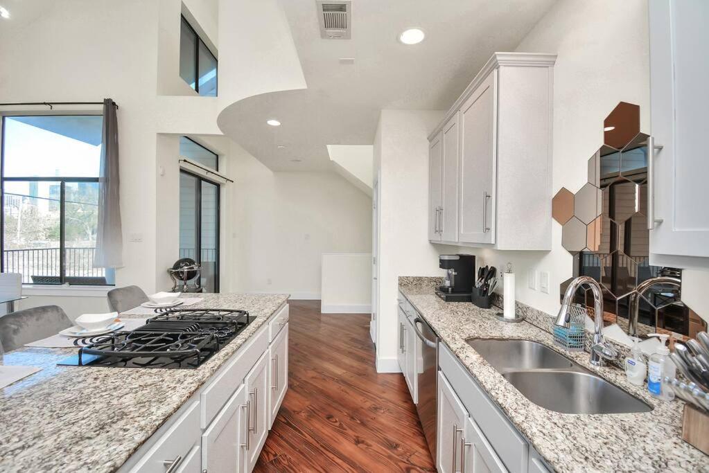 Villa 3Br/3.5Ba Three Story East Downtown Townhouse With View Houston Exterior foto