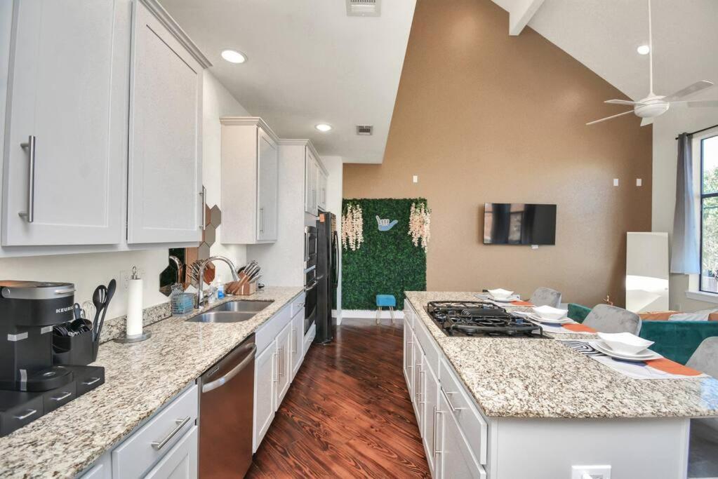 Villa 3Br/3.5Ba Three Story East Downtown Townhouse With View Houston Exterior foto