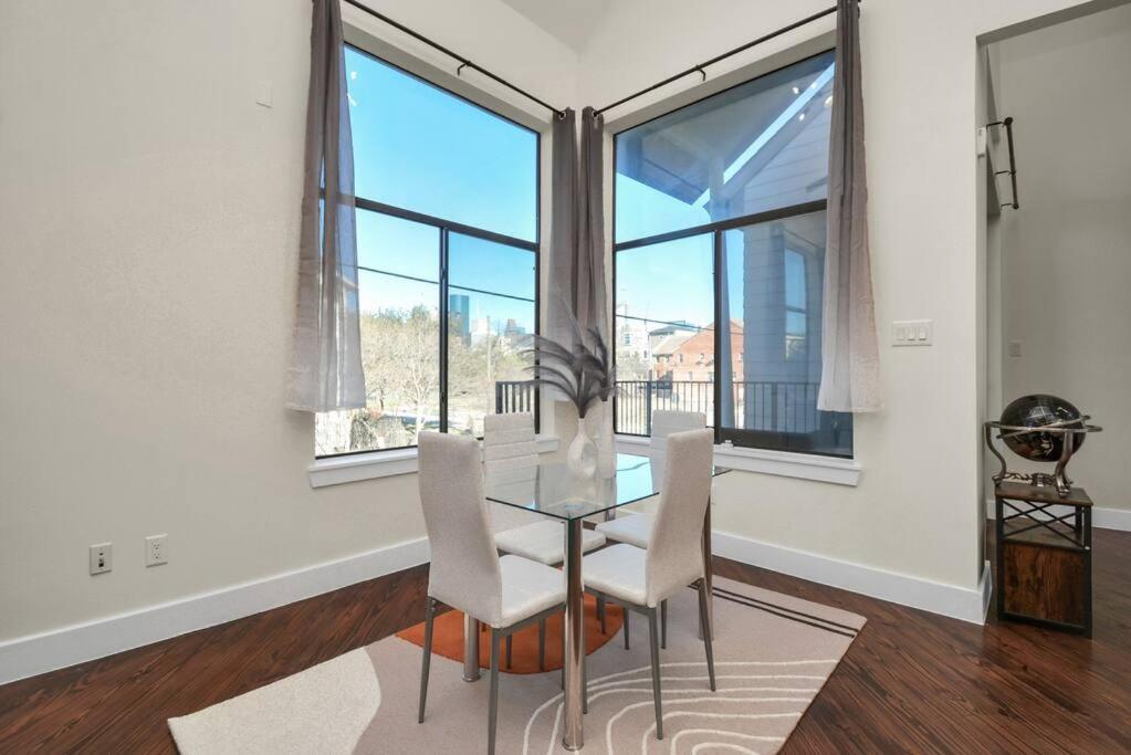 Villa 3Br/3.5Ba Three Story East Downtown Townhouse With View Houston Exterior foto